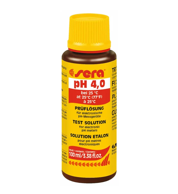 Beliebt sera Prüflösung pH 4,0 100 ml (für pH-Messgerät)